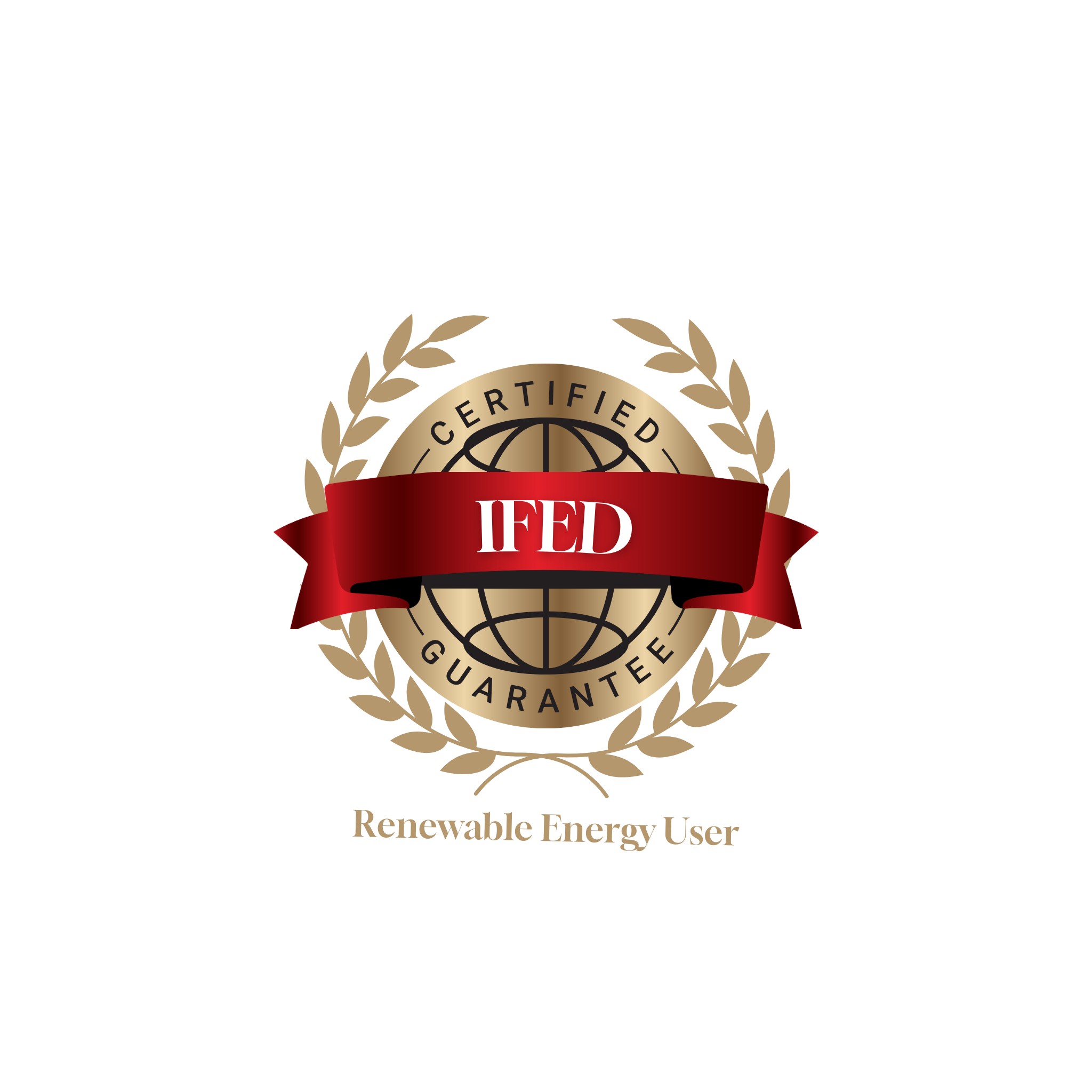 IFED Certification Badge Renewable Energy User